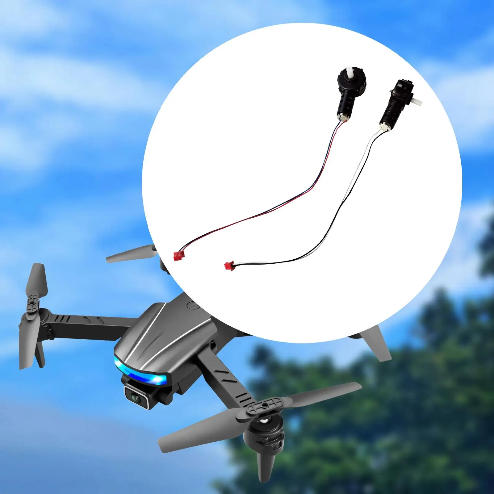 RC Quadcopter Spare Parts Engines Motor Base for E88pro E88 S85 Drone Replacement CW CCW Motor Seat DIY