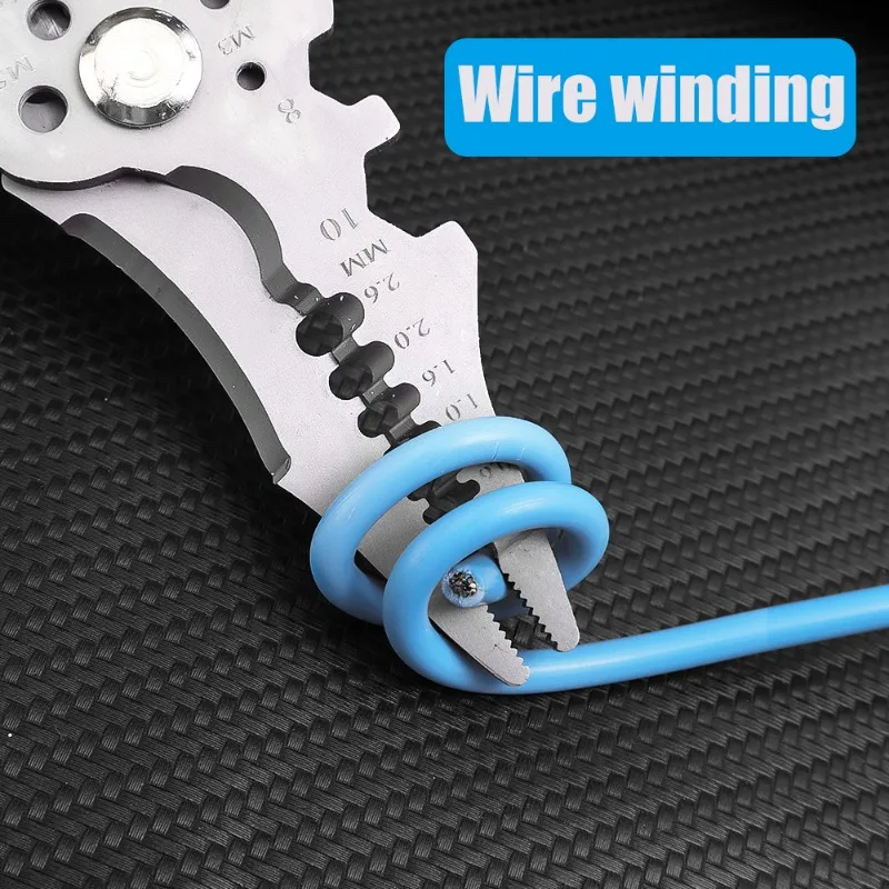 New Multifunctional Wire Crimper Pliers Cable Cutter Adjustable Automatic Electrical Wire Stripper Stripping Terminal Hand Tools