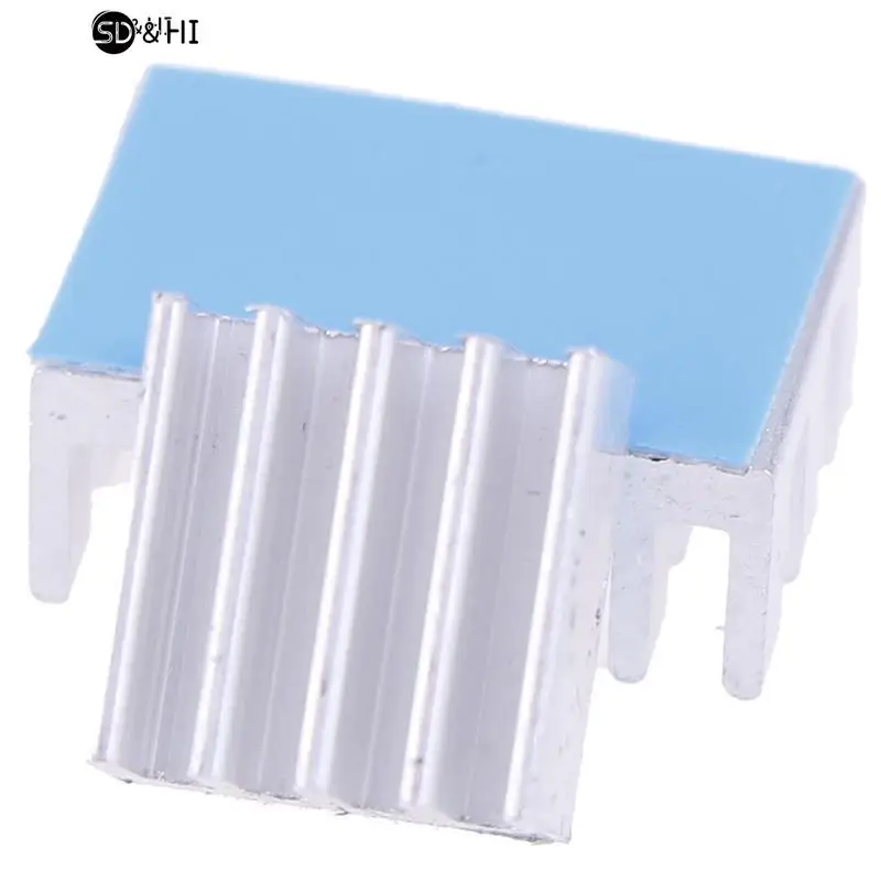 5 шт., алюминиевый радиатор для Raspberry Pi 2/3/4 3B + 4B