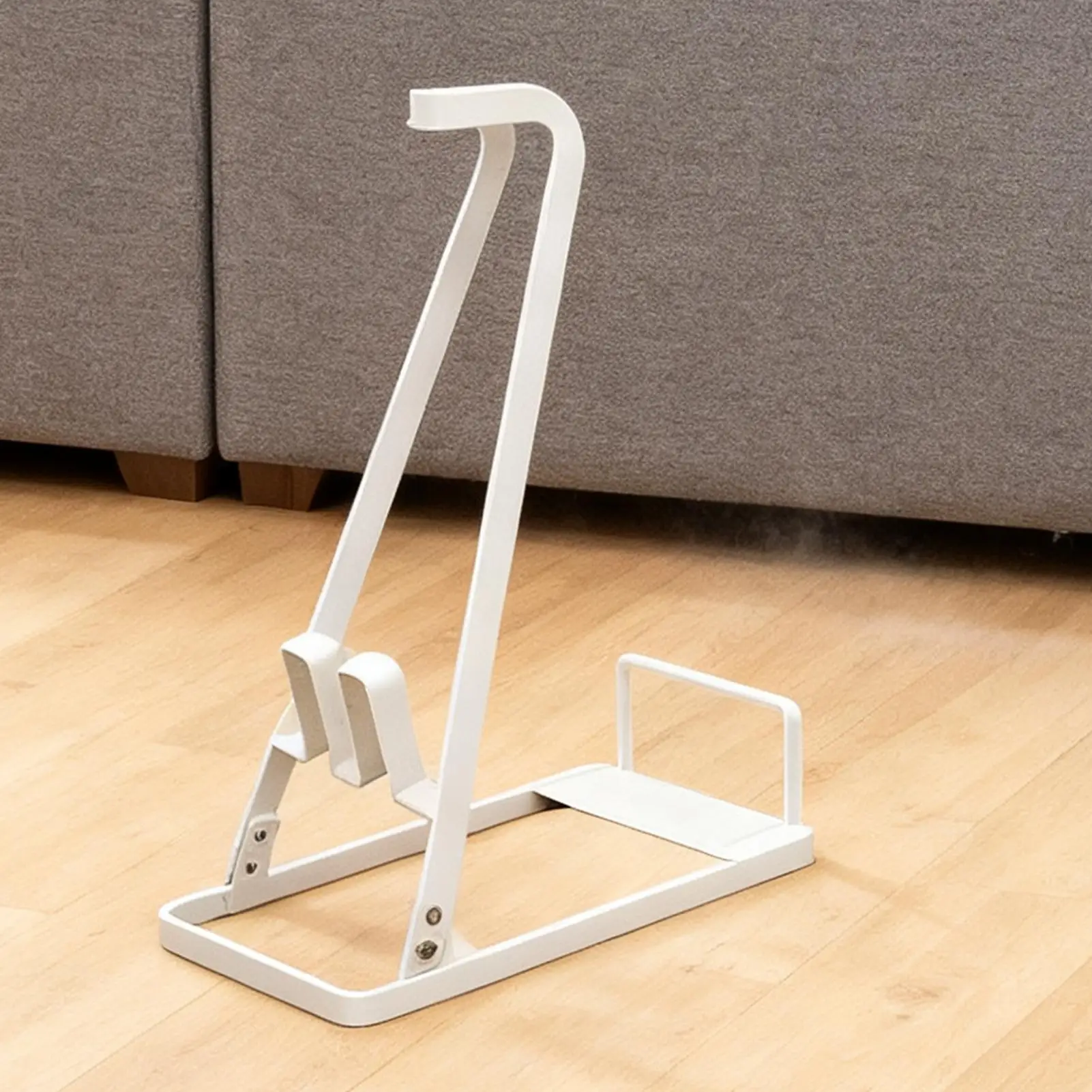 حامل مكنسة كهربائية رف عمودي معدني حامل تخزين مفرغ حامل أرضي للمنزل والمطبخ وغرفة النوم وغرفة المعيشة والشرفة والمكتب