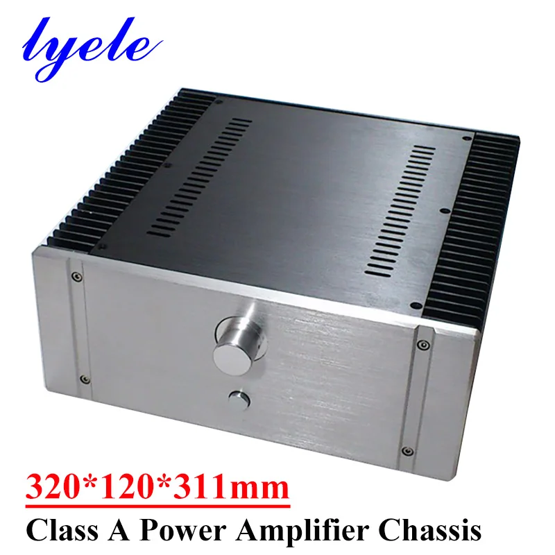 

320*120*311mm All-aluminum Class A Power Amplifier Chassis Hifi Power Amplifier Diy Audio Amplifier Case Shell