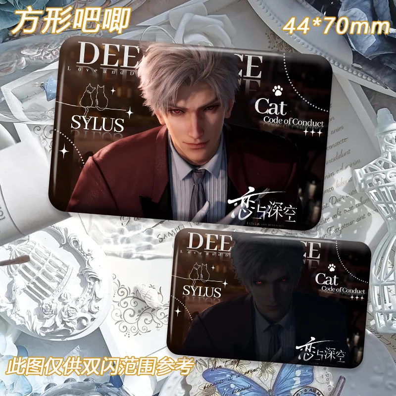 Anime Love and Deepspace Xavier Broschen Niedliche Abzeichen Jacke Jeans Anstecknadel Sammlung Geschenk Zubehör Abzeichen Brosche Ornament