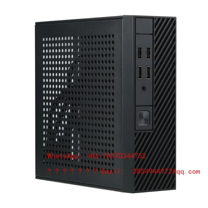 New M10 Mini Computer Case ITX Main Board 6cm Thickness USB3.0HTPC Case 4 USB