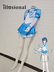 illusional Sailor Mercury Venus Mizuno Ami Aino Minako Cosplay Costume for women Anime Halloween party dress can custom made