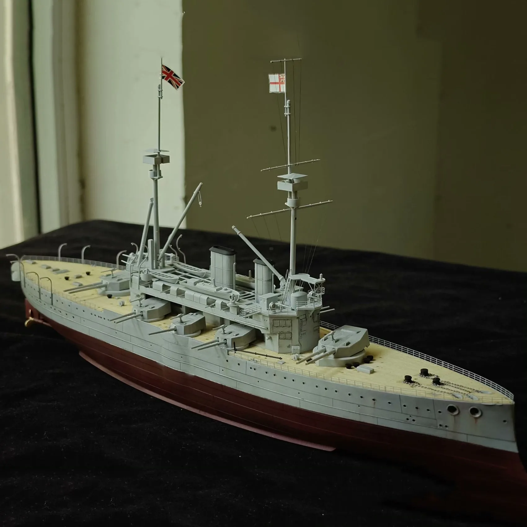 

1/350 моделирование линкора Pre-dreadnought Agamemnon 38 см тщательно изготовленный линкор статическая модель RTR игрушка для мальчика в подарок