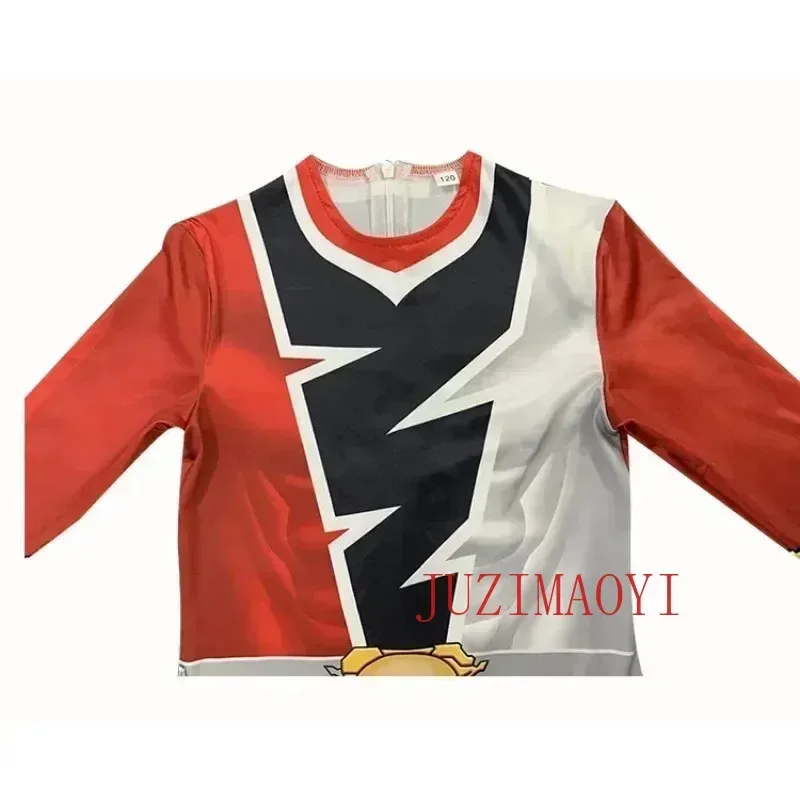 Adult Superhero Power Samurai Rangers Fantasia Cosplay Costume Morpher Mighty Jumpsuit Carnival Party