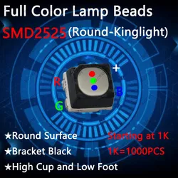 Kinglight SMD2525 full color LED lamp of four feet used for LED display maintenance，Outdoor RGB components for display