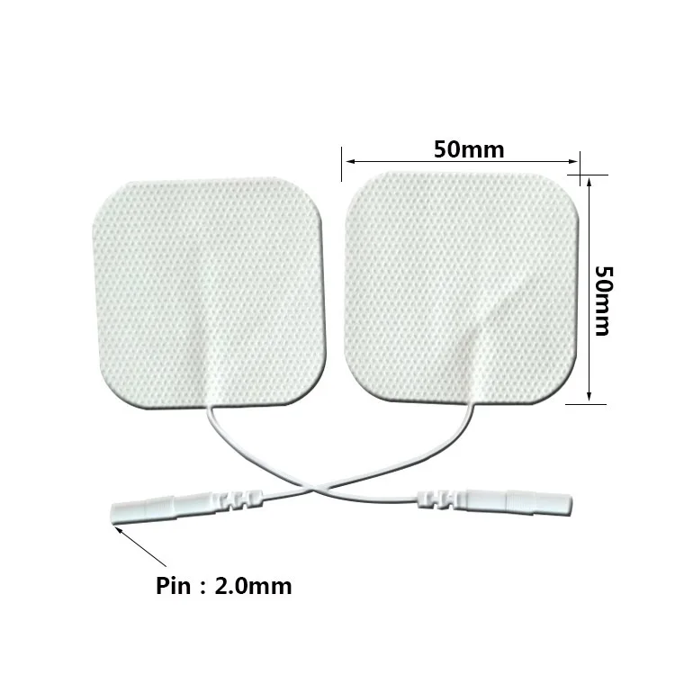 10/20pcs Electrode Pads TENS Unit Pads Reusable Latex-Free Replacement Pads Self Adhesive Pads for Tens Digital Machine