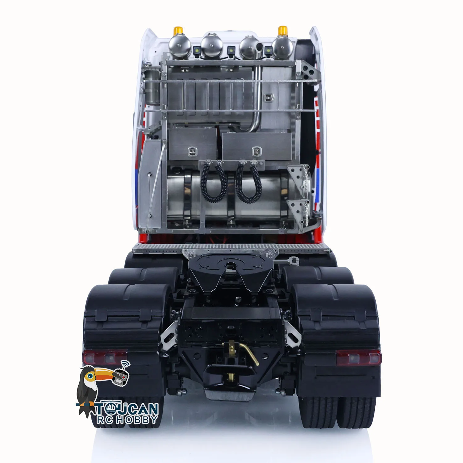 LESU 1/14 Verbesserte 8x8 RC Traktor Lkw Modell Radio Control Autos Metall Chassis Rauchen Einheit Lichter Sounds 2-geschwindigkeit Spielzeug THZH1718