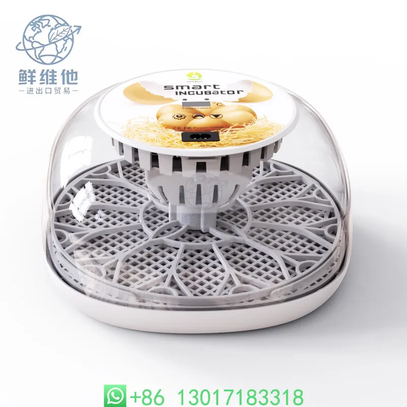 

Automatic Egg Incubator for Home Use, Smart Temperature and Humidity Control, Self-Watering, for Hatching ChickenDuck Goose Eggs