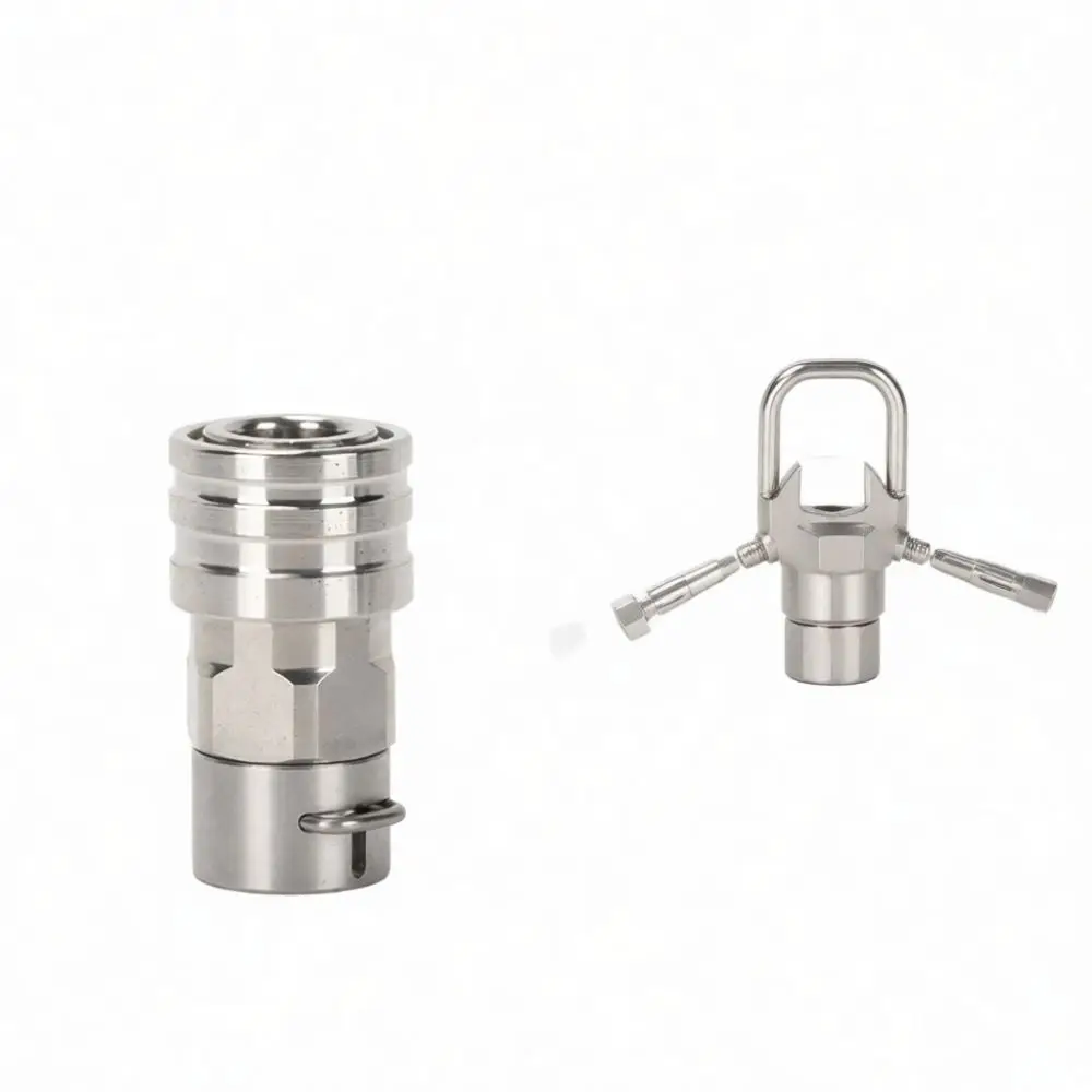 Automotive Car Wash Pressure Washer Adapter Quick Connect Fitting Self Locking Swivel Water Hose Connector Anti Winding Tool