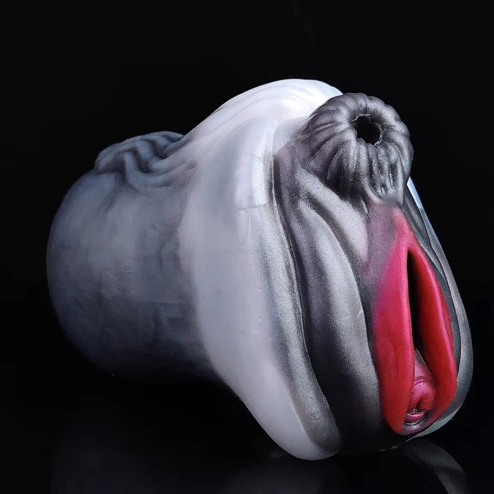 YOCY Men Masturbators Fantasy Animal Pocket Pussy Anal Vaginal Hole Dual Channel Stroker Sex Toy For Men