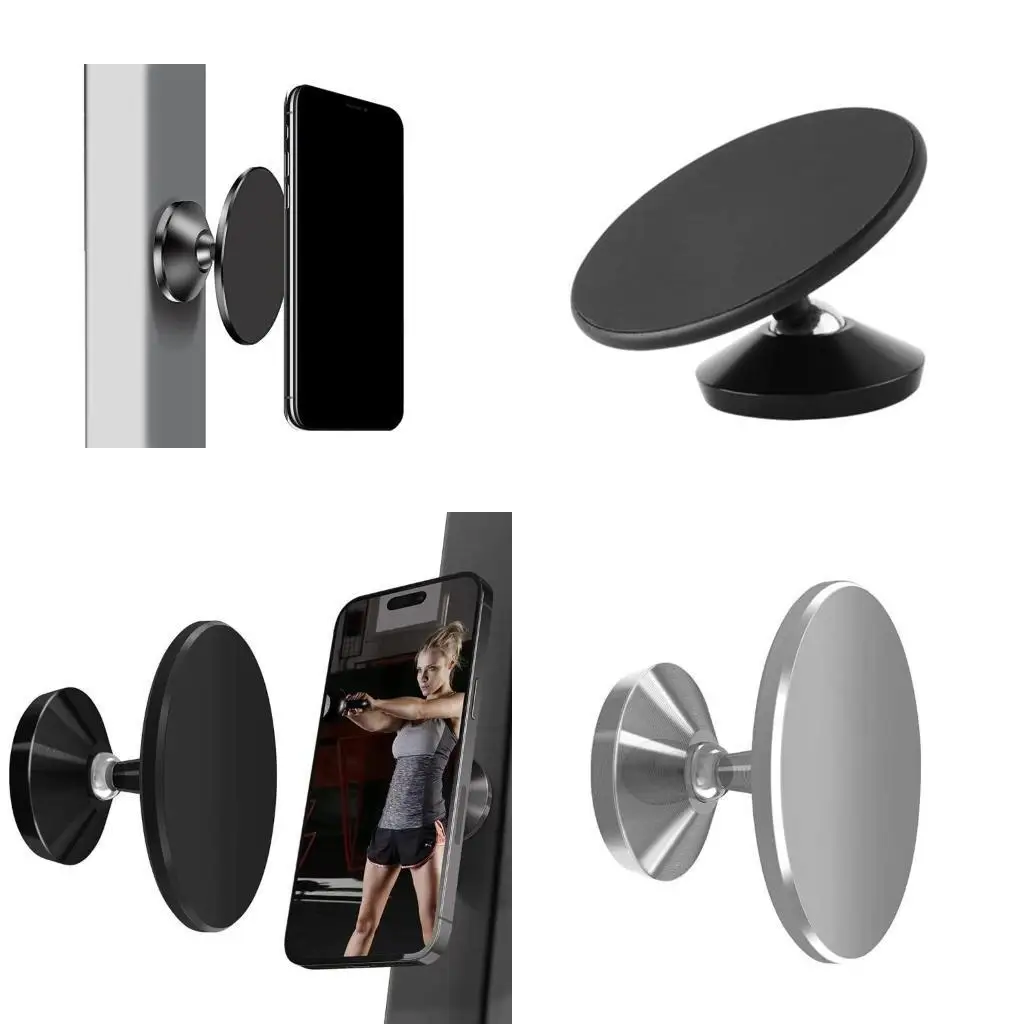 

96GE Телефон Монтируется двойное магнитное всасывание поддержки мобильного телефона, видео с стрельбой из ручной работы