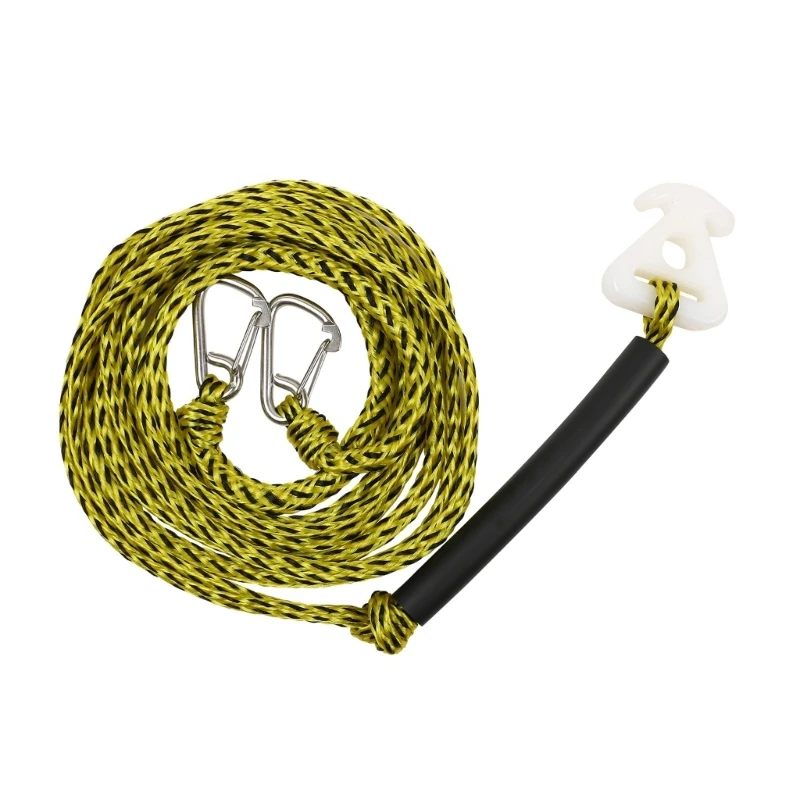 H3CE Heavy Load Strong Boat Towing Cable Non Slip Texture Lightweight Design for Waterskiing and Marine Applications
