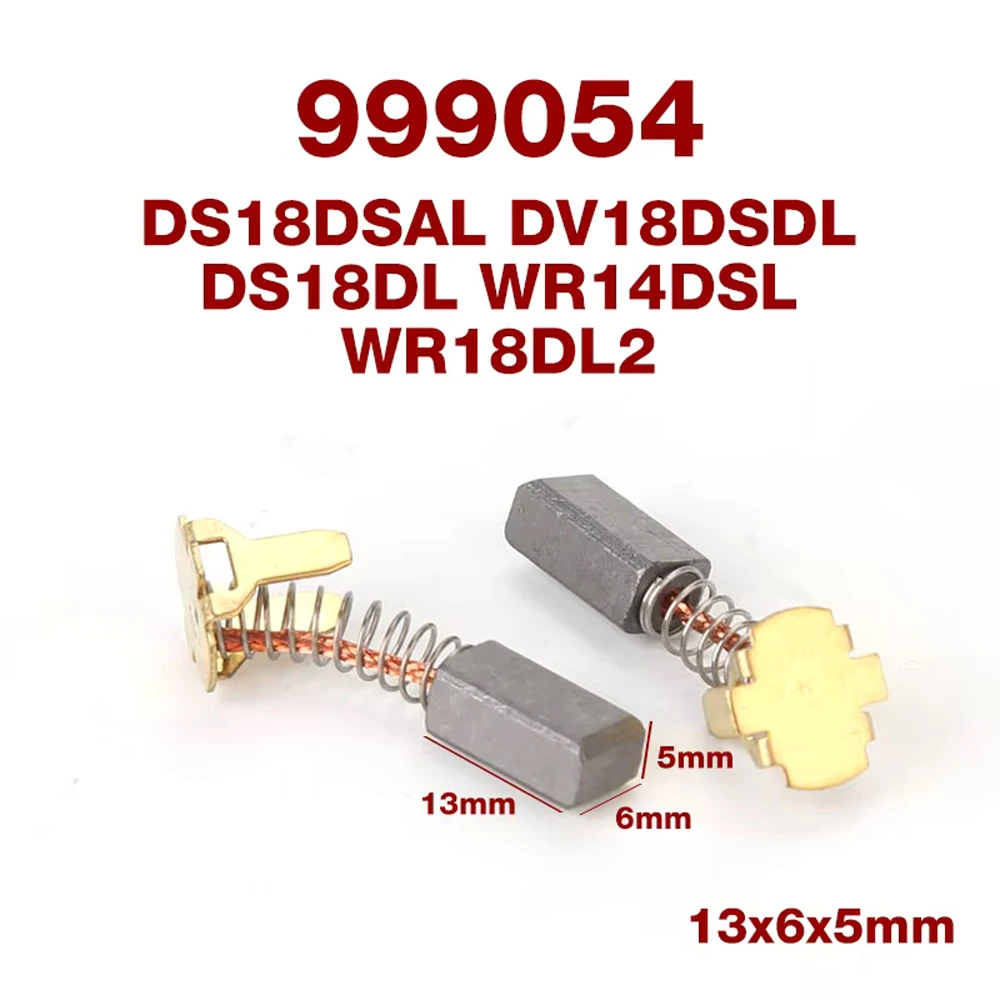 

harging Wrench Carbon Brush 999054 for Hitachi DS18DSAL DV18DSDL DS18DL WR14DSL WR18DL2 14.4V 18V Accessories Replacement