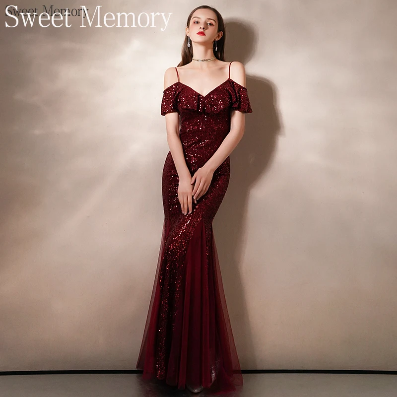 

N1138 Белое вечернее платье с рыбьим хвостом, женское праздничное платье на день рождения, сексуальное платье для выпускного вечера с эффектом памяти, длинное тонкое и сексуальное платье принцессы