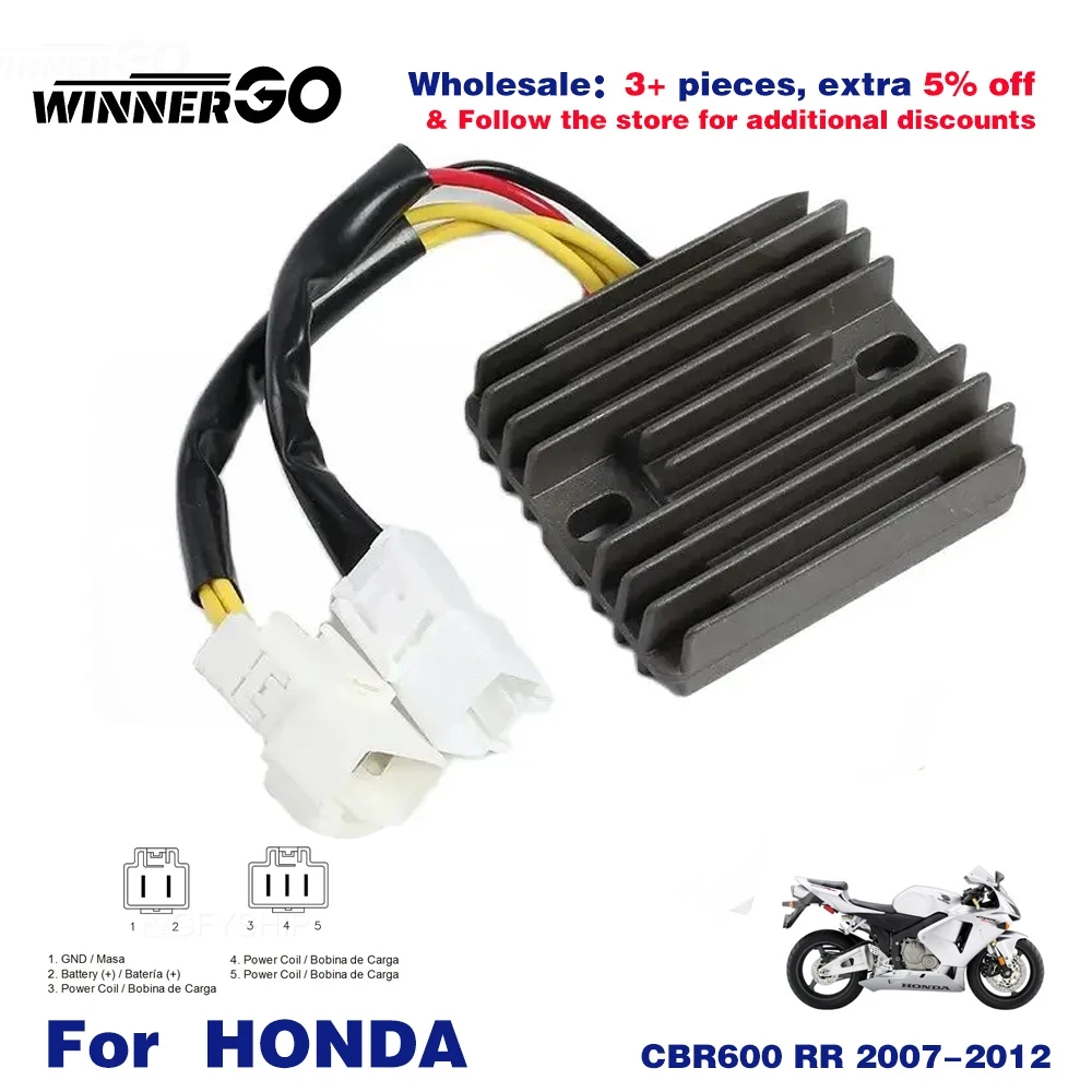 Motorcycle Voltage Regulator Rectifier for Honda CBR600RR CBR 600 RR 2007 2008 2009 2010 2011 2012