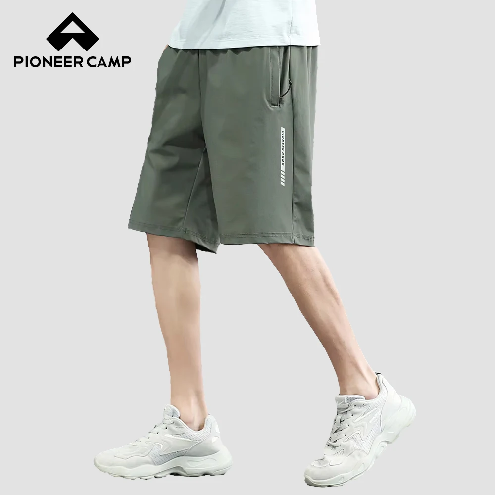 

Pioneer Camp cool feeling fast drying high elastic thin section summer straight simple wind senior thin fashion versatile shorts