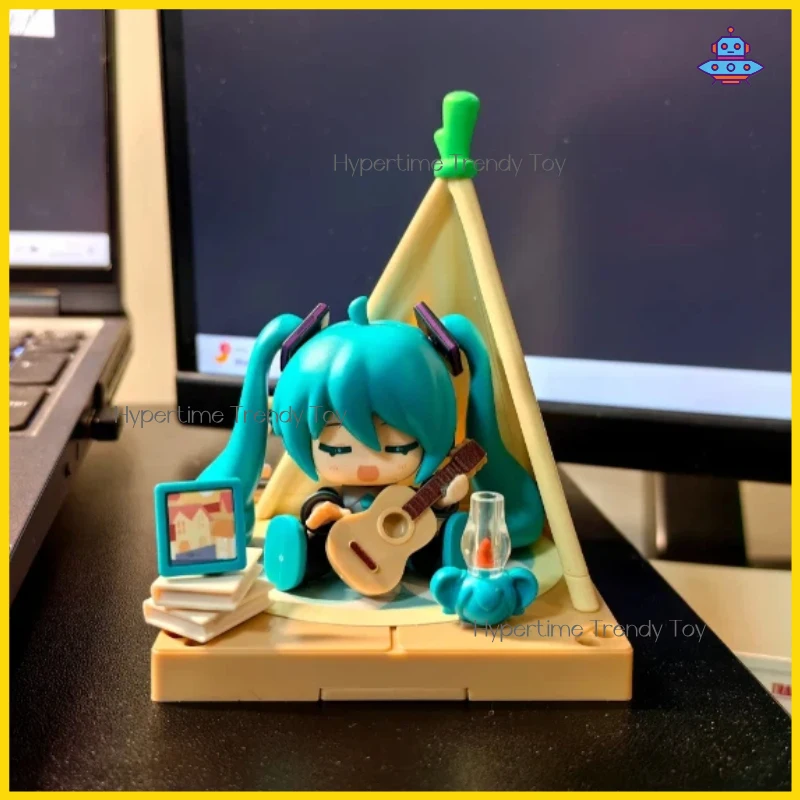 

Spot Goods Blokees Hatsune Miku Blind Box Terrace Party Series Articulated Action Figure Cute Desktop Ornament Mystery Box Gifts