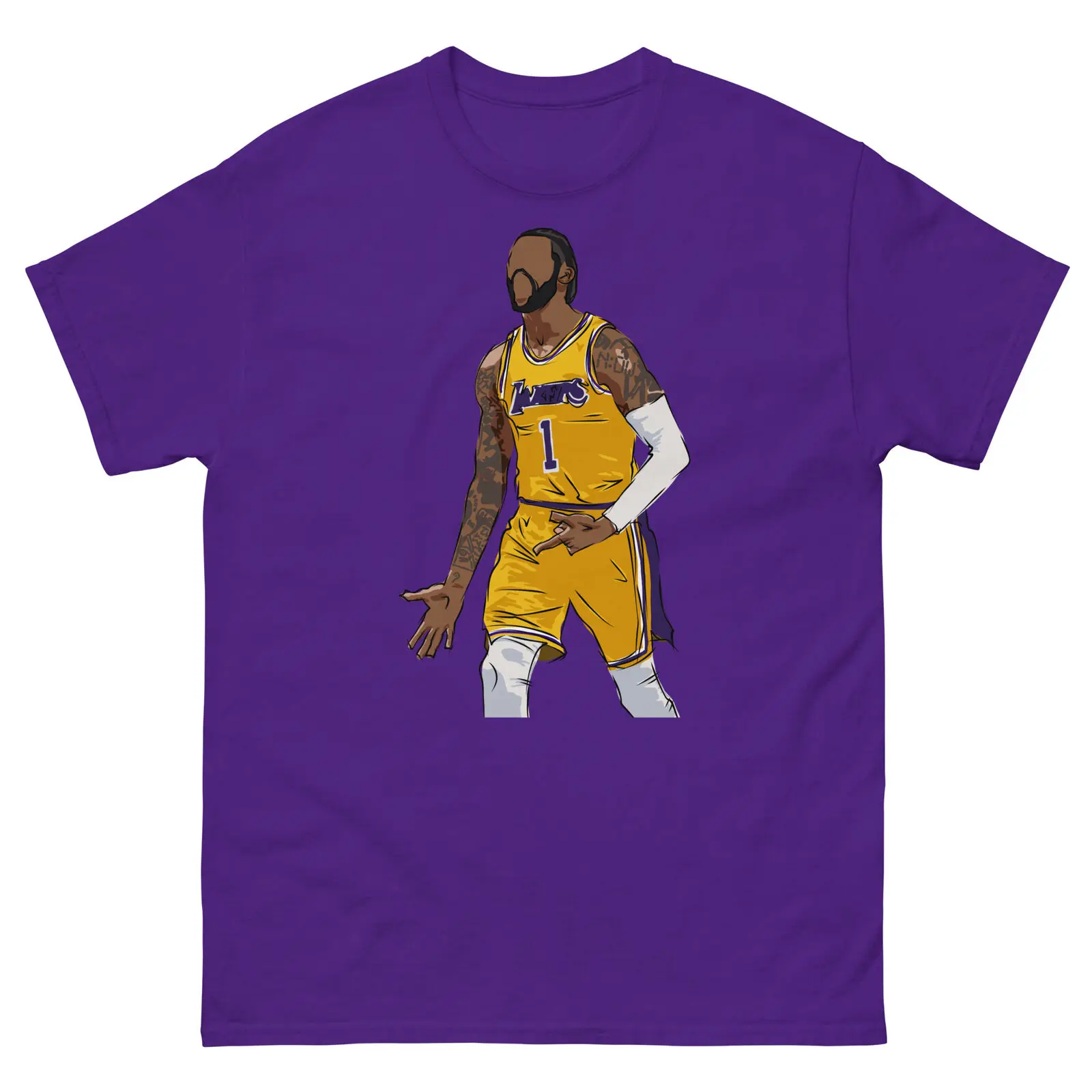 

D'Angelo Russell Ice Celebration Sketch T-Shirt