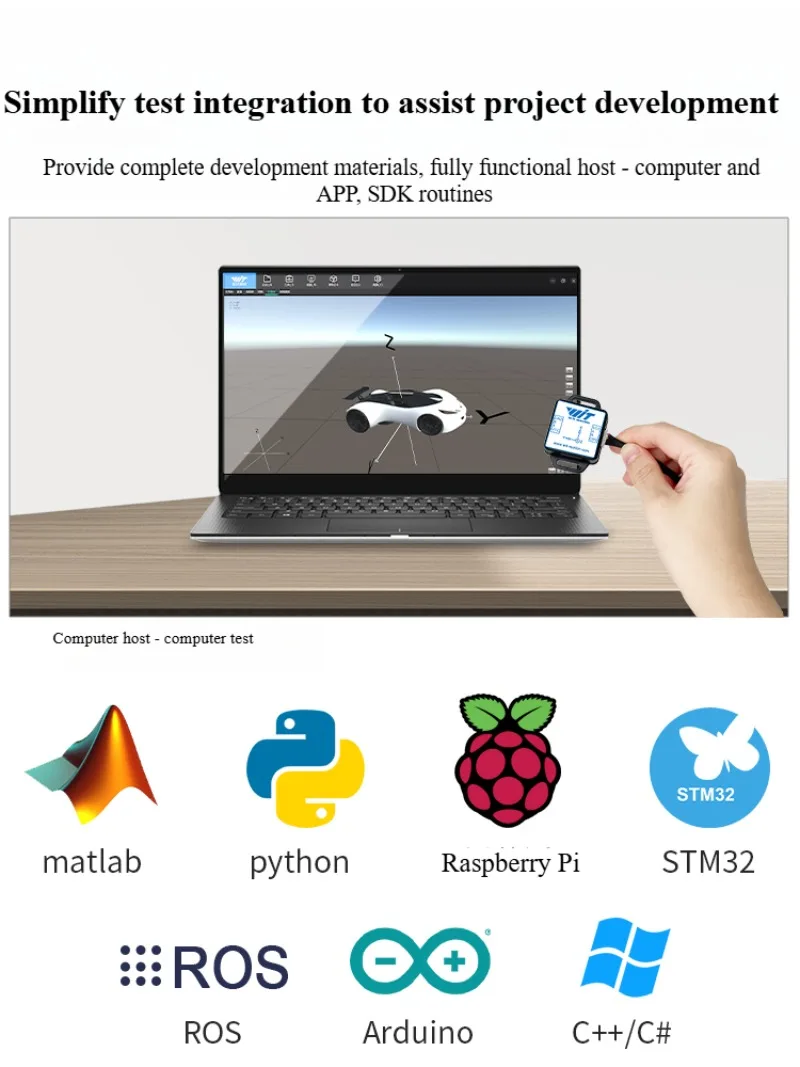WT901C Six-Nine Axis Multi-Cascade Accelerometer Electronic Gyroscope Attitude Angle Modbus Sensor