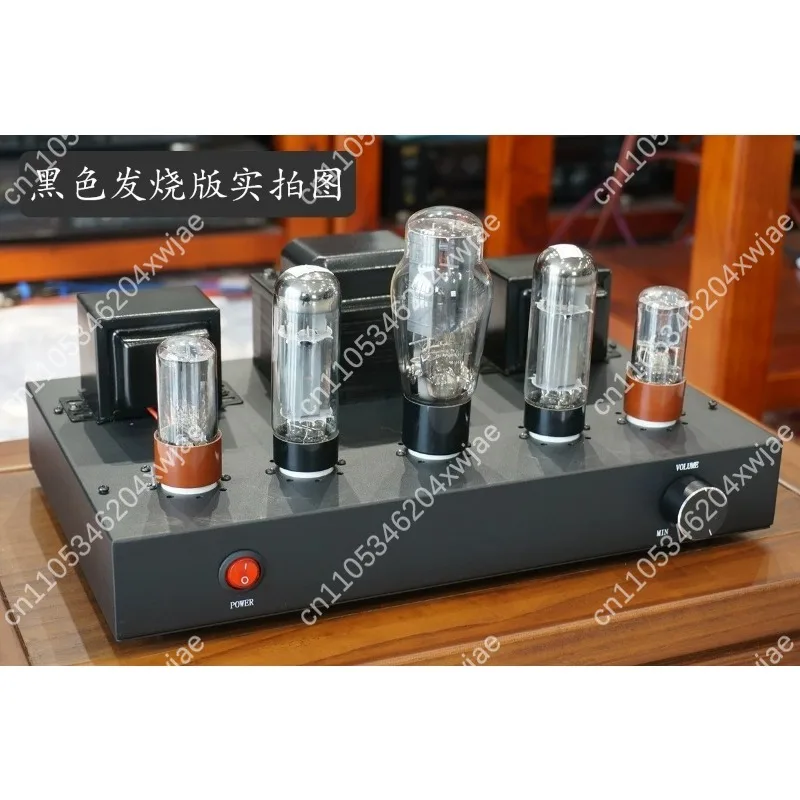EL34 HiFi Vacuum Tube Amplifier DIY Kit Single Ended Class A Stereo Hand Wired Tube Amp for Speaker