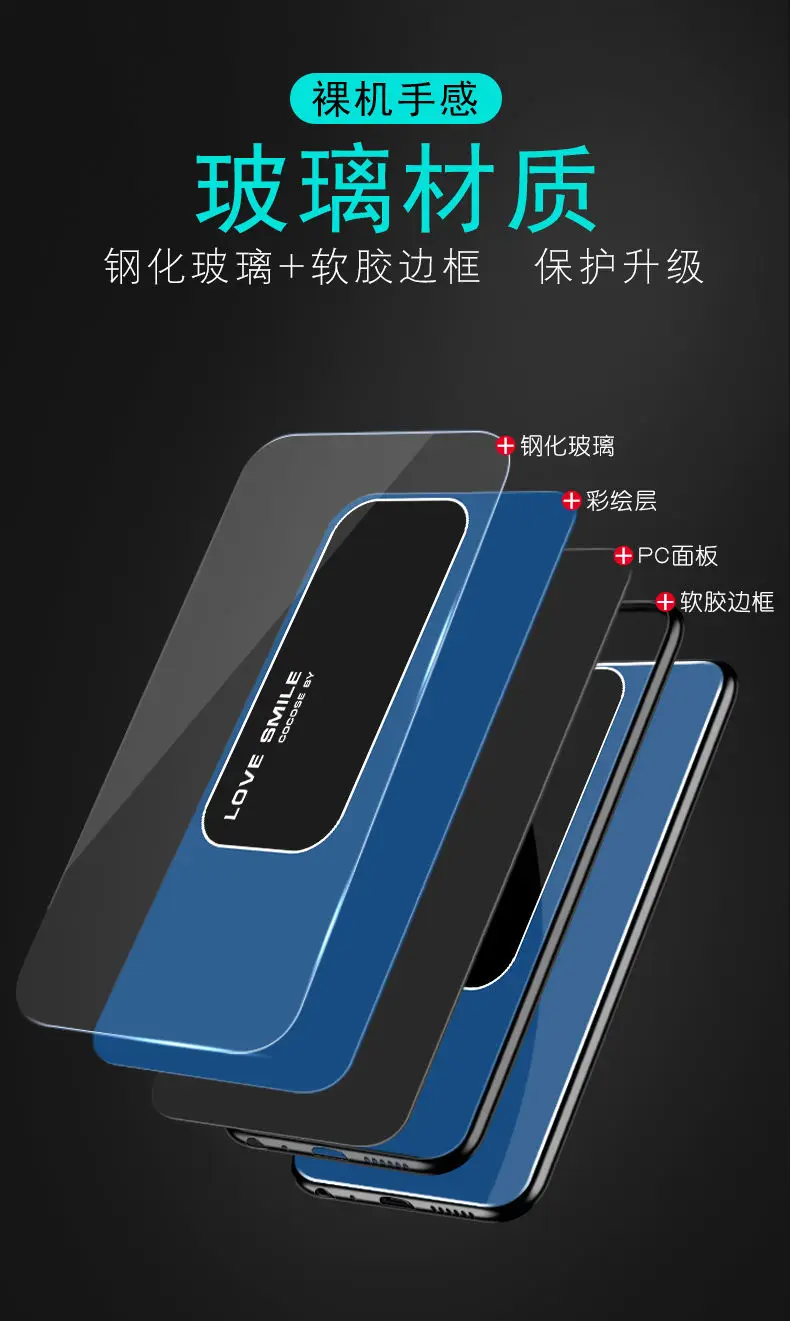 For OPPO Reno 8T 5G Case Hard Tempered glass fashion protective Back Cover Phone Cases For OPPO reno 8t 5g Full Cover Shell