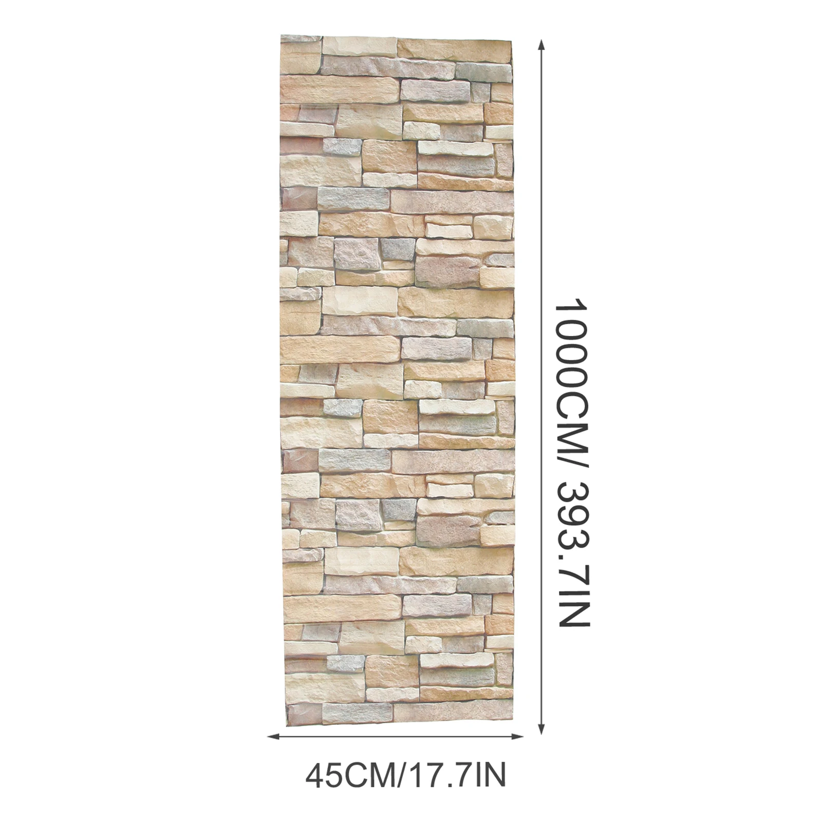

Brick Sticker Reptile Tank Background Easy Clean Wallpaper Terrarium Decal DIY Decoration Pet Fish L scape Pattern