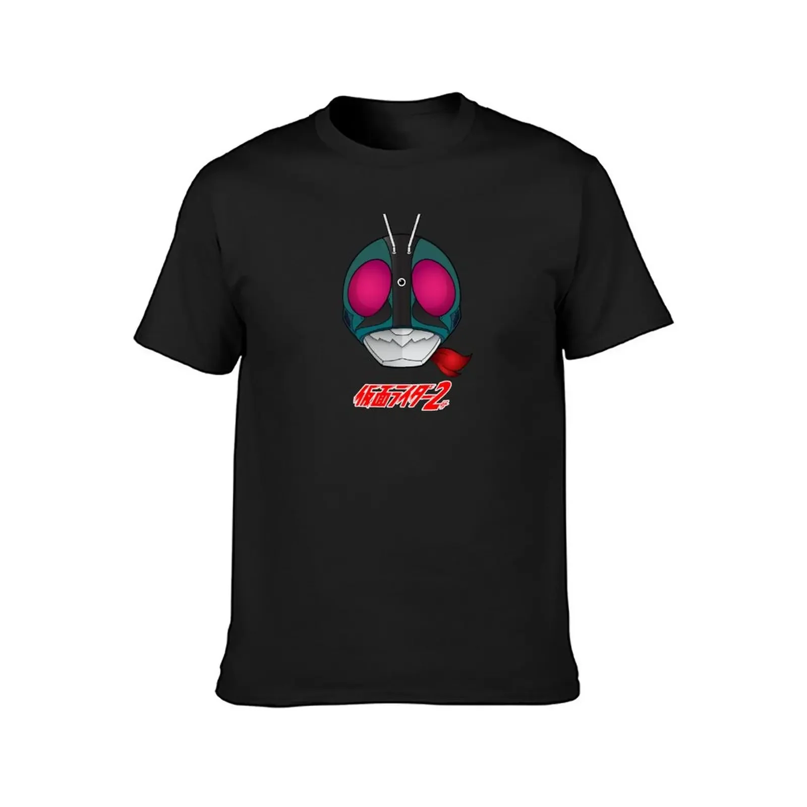 Kamen Rider 2 Nigo Showa Masked Rider T-Shirt for a boy vintage heavyweight t shirts for men