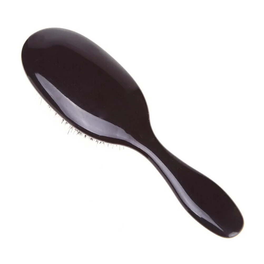 

Natural Bristles Hair Combs Anti-static Hair Care Massager with Plastic Handle for Hair Drying Therapy