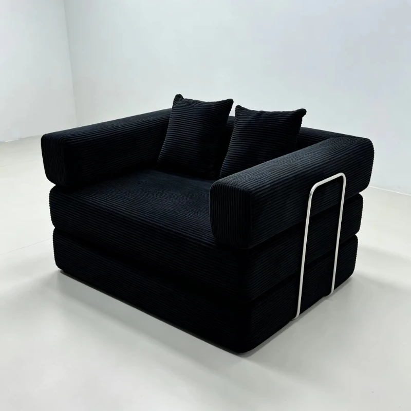 Modern style two-in-one vacuum-packed sofa bed, large king-size compression retractable sofa bed