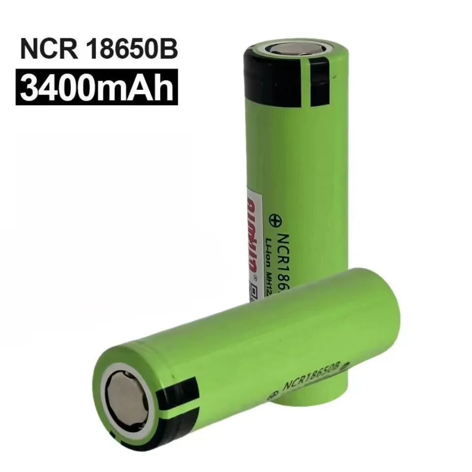 Daweikala NCR18650B 3.7V 3400mAh 18650 Lithium Rechargeable Battery for Flashlight High Capacity Long-Lasting Power Supply