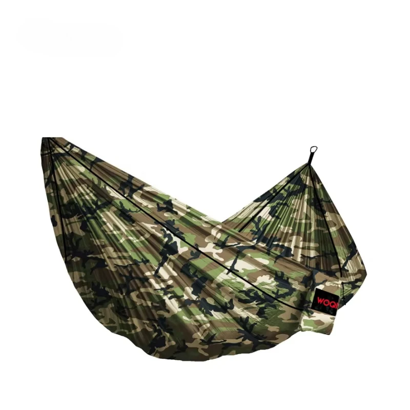 

Factory Nylon Portable Lightweight Double Camouflage Hammock Outdoor Bag
