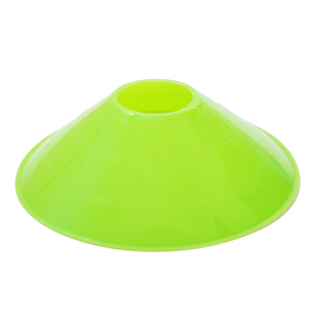 

10pcs Football Training Disc Marker Tray Soccer Training Cone Durable Environmentally Friendly Red For Outdoor Sports Fitness