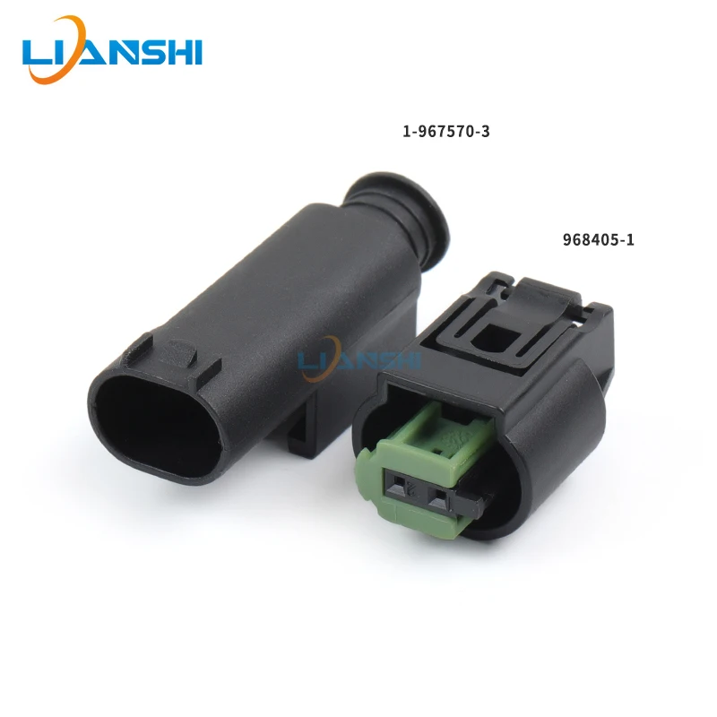 1-967570-3 968405-1 For BMW Sensor reversing Radar wiring harness plug 2p connector with terminal 1-967644-1