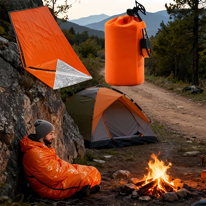2 شخص خيمة طوارئ كازا دي مقاوم للماء التخييم السفر العريشة حملة الأسرة منزل الخيام السياحية معطف معدات التروس الرائعة