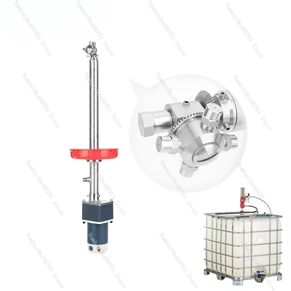 

High Pressure Motor Rotating IBC Tote Tank Cleaner Nozzle Jet Head for Tank Machine