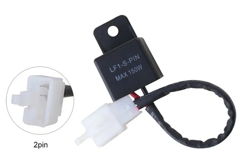 Electronic LED Indicator Flasher Relay  Turn Signal Bulb For Yamaha R1 R6 FZ1 FZ6 FZ8 MT07 MT09