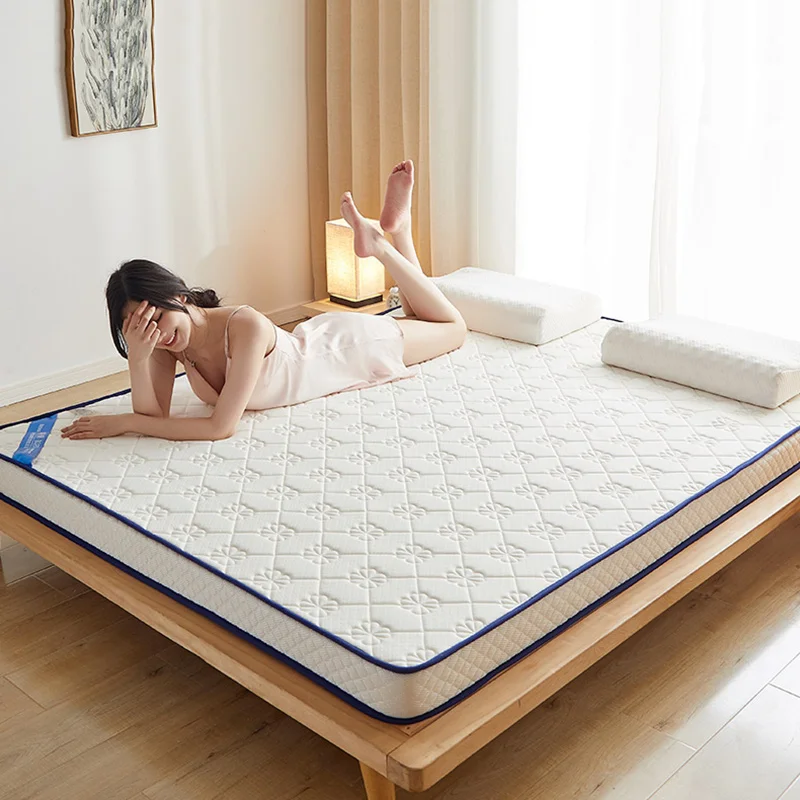 Luxury Thailand latex memory foam mattress latex mattress cushion home thickened tatami mat sponge floor sleeping pad bedroom