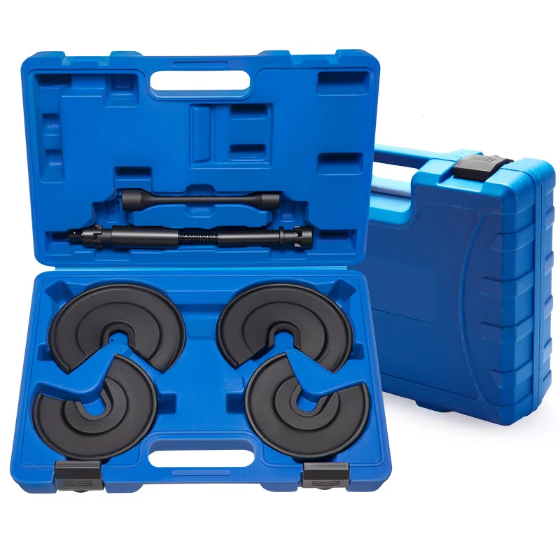 Manual Shock Absorber Spring Compressor, Portable Car Suspension Spring Disassembly and A-Arm Removal Repair Tool