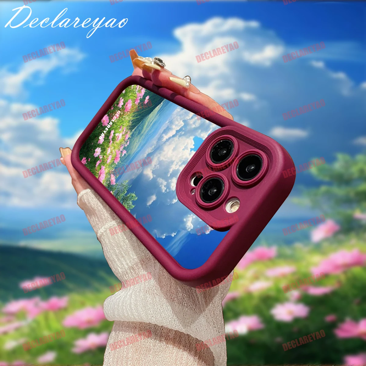 

DECLAREYAO матовый тонкий мягкий чехол из ТПУ для Realme Q3i 12 30A 8i 5S P Master Q3 N65 N53 C51S Plus 20A C35 силиконовый противоударный чехол