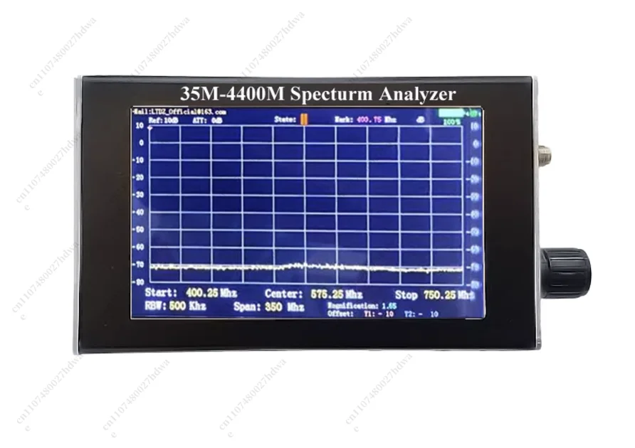 Upgraded ADF4351 35M-4400MHZ Handheld Spectrum Analyzer 4.3 Screen Handheld Spectrum Analyzer HAM