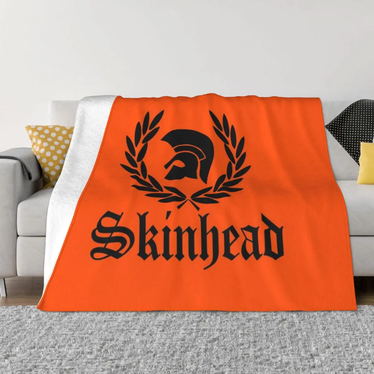 

Skinhead A Message To You Throw Blanket Stuffeds Luxury Thicken Blankets