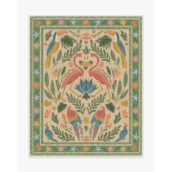 American Retro Large Carpet for Living Room Creative Animal Pattern Bedroom Bedside Carpet Washable Home Deco Floor Mat Non Slip