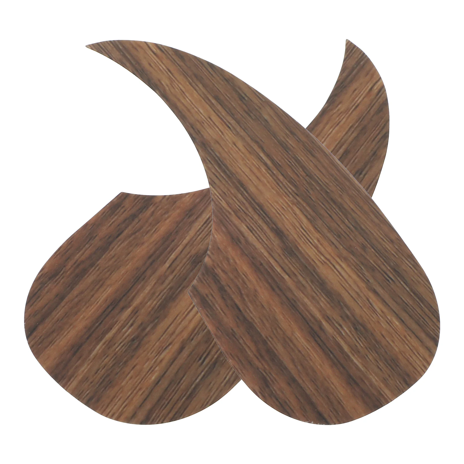 

2pcs Wood Guitar Pickguard Acoustic Anti Acoustic Guitar Pickguard scratch Plate Lightweight Durable Decorative Accessory Part