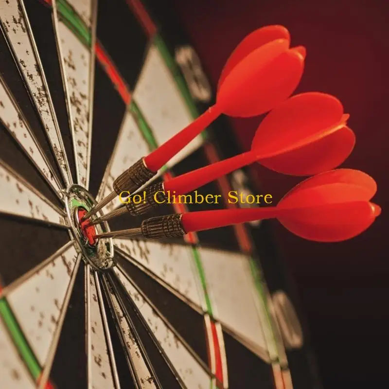 Q84C 6 قطع من السهام ذات الأطراف الفولاذية الاحترافية استبدال سهام التدريب بإبرة من الفولاذ الصلب