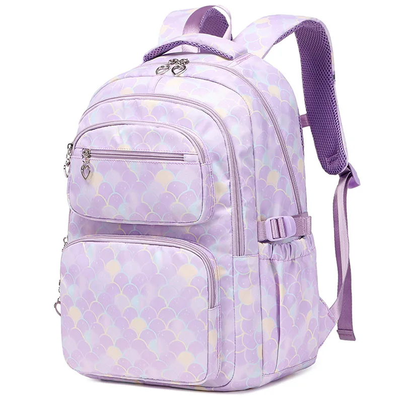 Imagem -02 - Mochila Escolar Impermeável para Adolescentes Meninas Kids Mochila Estudantil Bolsa de Escola Infantil com Estojo de Lápis Lancheira Pcs por Conjunto