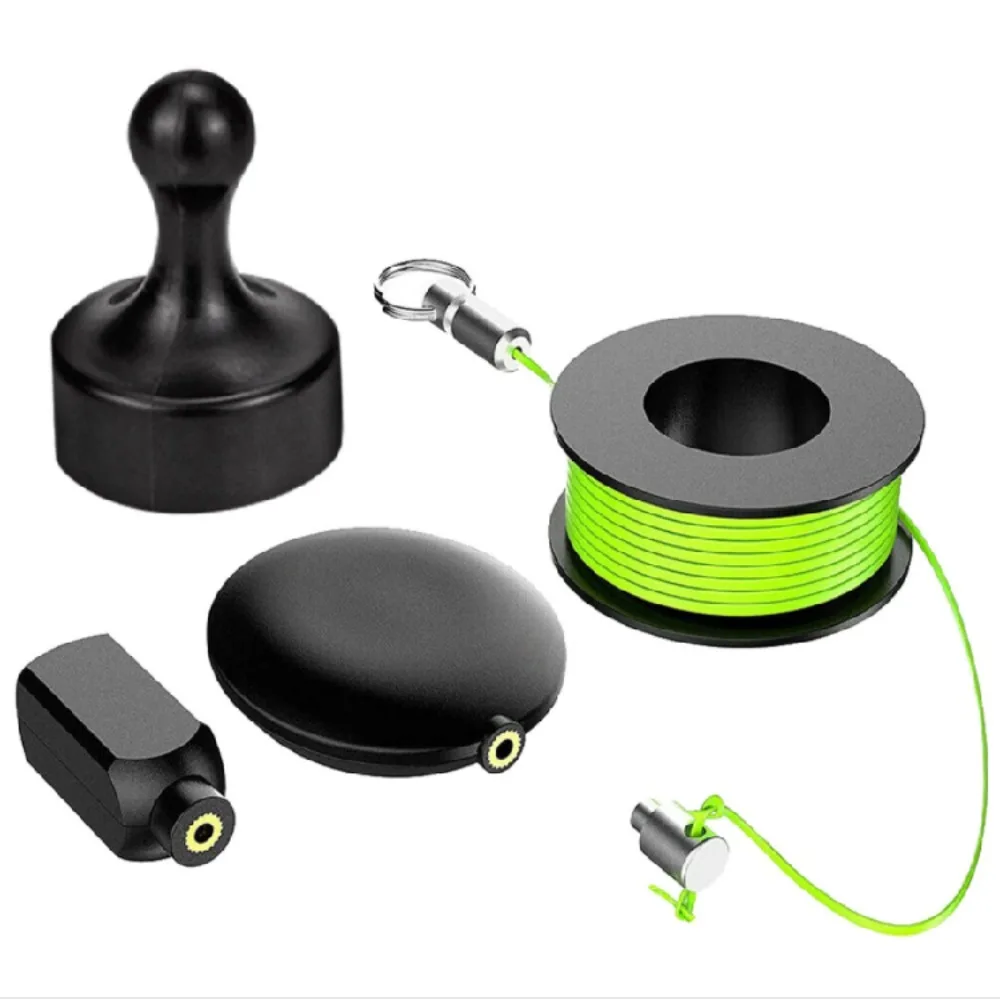 

Hand Tool Magnetic Magnetic Cable Puller Heavy Duty Durable Nylon Pipe Conduit String Line Nylon Wire Pulling Tool Network Cable