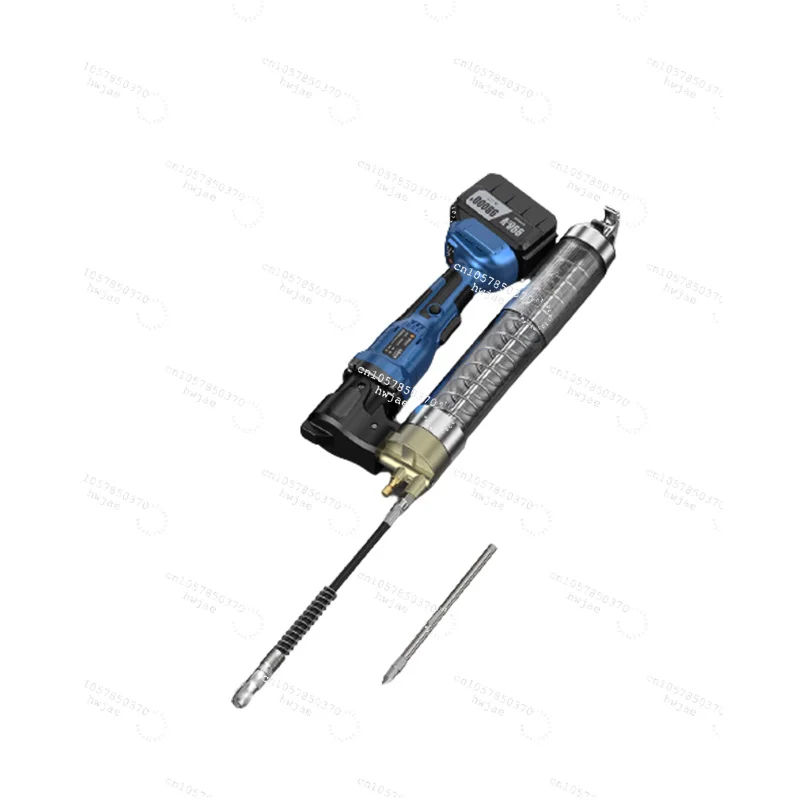 Electric Grease Gun 21v Rechargeable Oil Injector Automatic Butter Machine 12000PSI High Pressure Lubricating  Oil