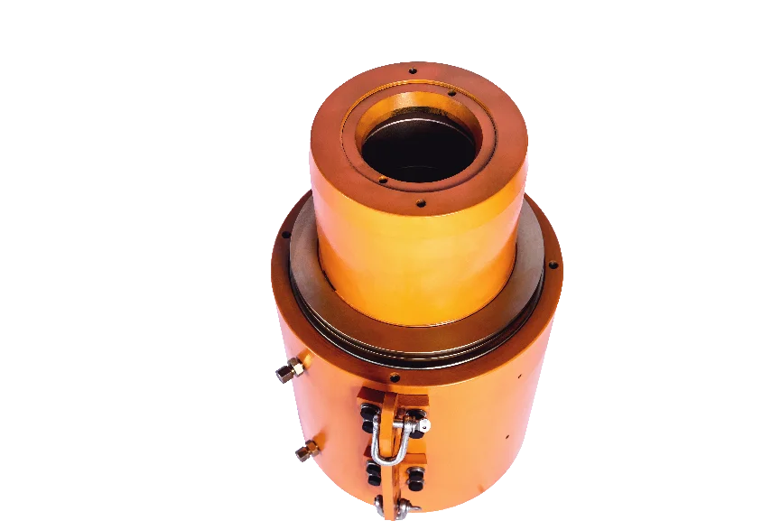 Internal Tool Anchor Jack for Prestressed Post-tensioning Engineering 250 Tons Hollow Hydraulic Jack